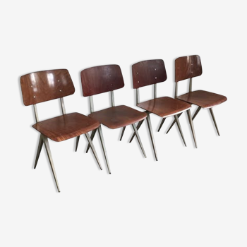 Set of 4 chairs S16 Galvanitas