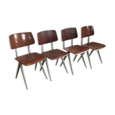 Set de 4 chaises S16 Galvanitas