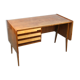Bureau en bois du milieu du siècle