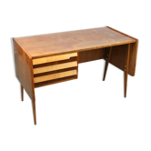 Bureau en bois du milieu du siècle