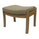 Pouf vintage Farstrup, repose-pieds, design danois