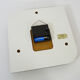 Jaz Electronic Lic Alto France clock in formica, bulging glass frame. Year 70