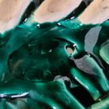 trivia signed Vallauris FPP in Massier green, 50