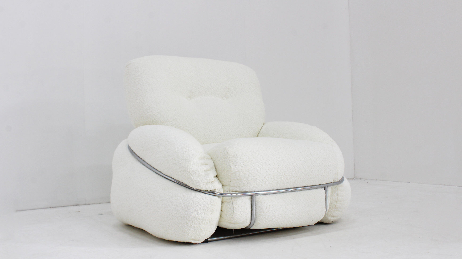 Vintage Adriano Piazzesi Okay armchair 1970s Italy