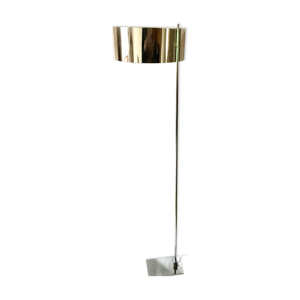 lampadaire design chromé