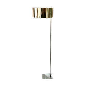 Lampadaire design chromé