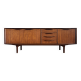 Enfilade vintage en teck de la ligne Roset, années 60