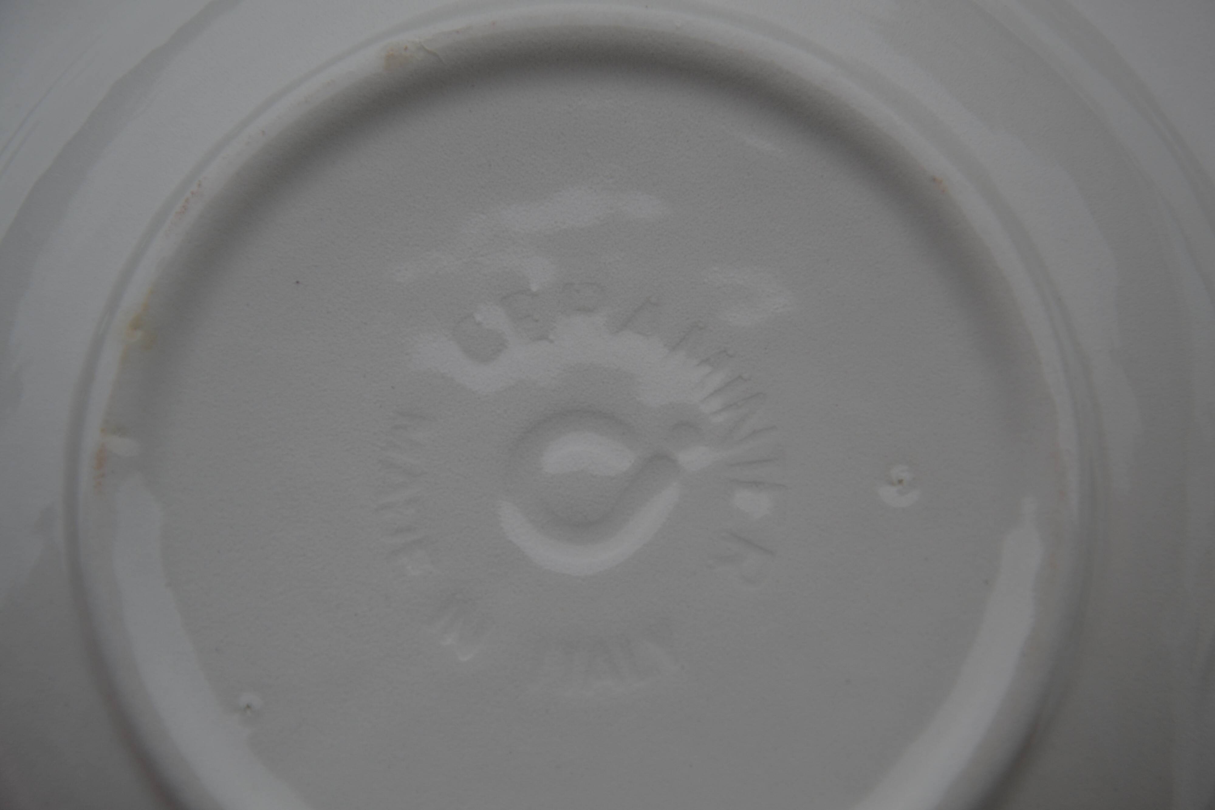 6 Ceraminter Italy soup plates