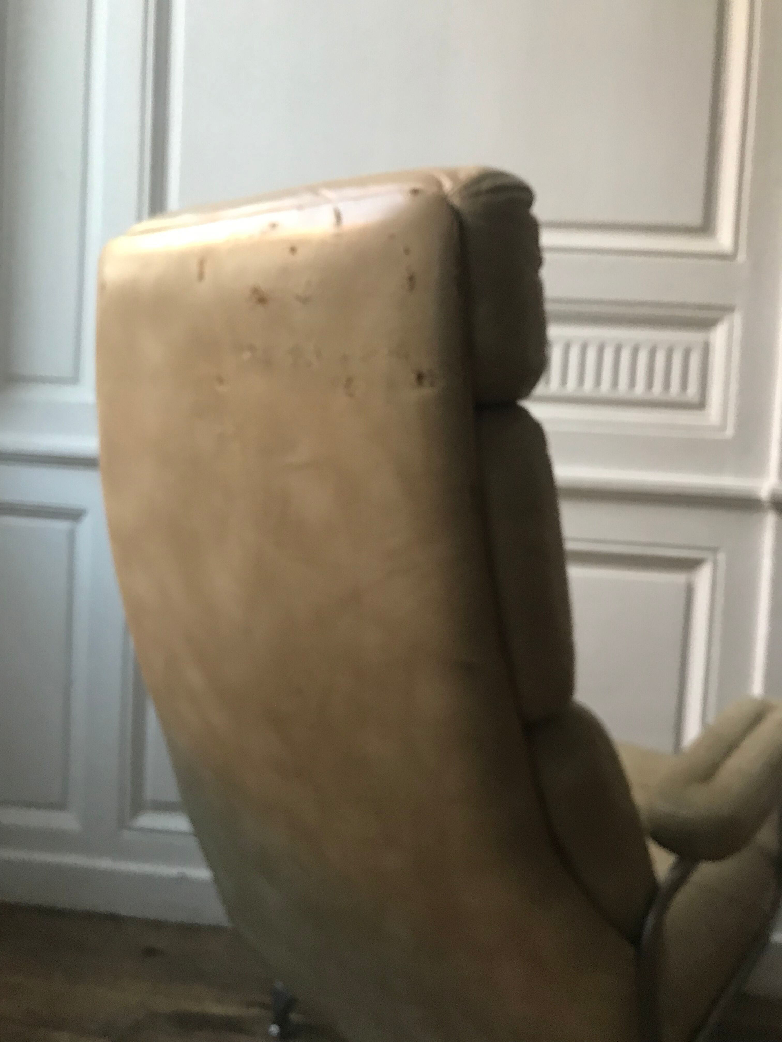 Leather armchair 70's
