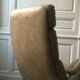 Fauteuil cuir années 70