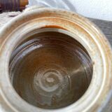 Grand Feu ceramic stoneware and rattan teapot