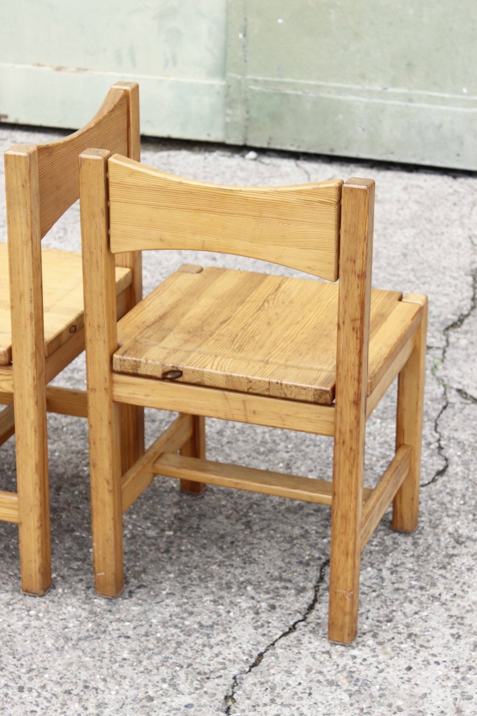 Table à manger & chaises Hongisto en pin par Ilmari Tapiovaara pour Laukaan Puu