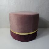 Velvet pouf