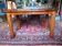 Table en frise de ronce de noyer
