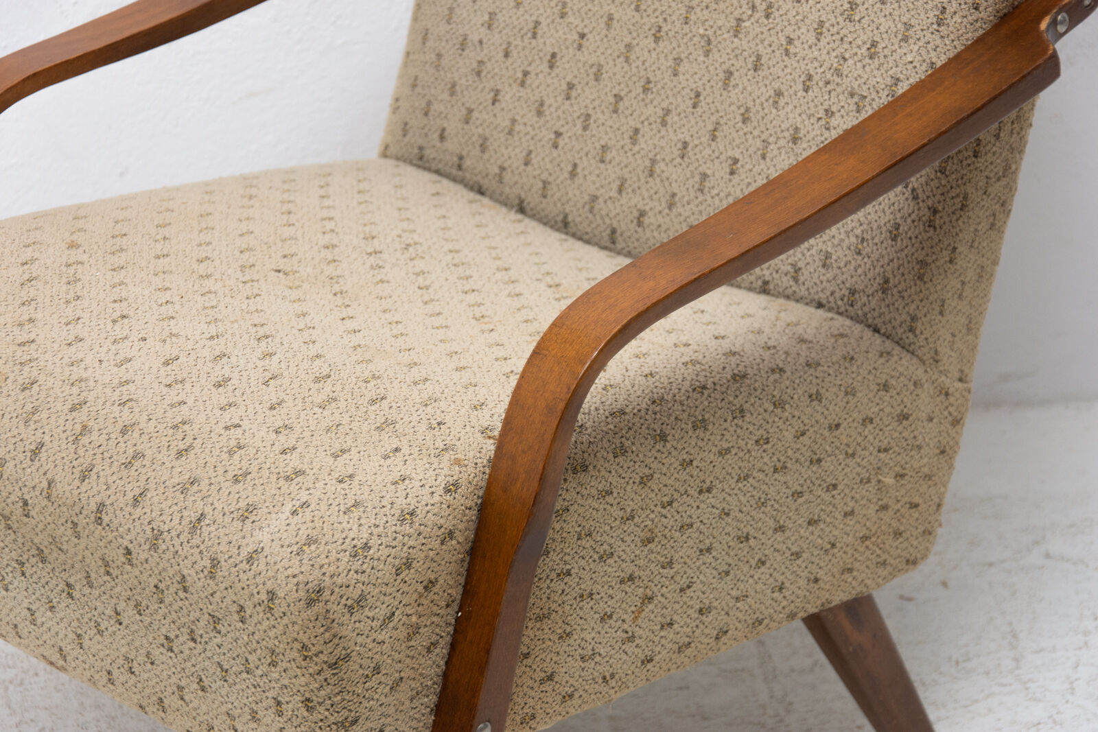 Pair of midcentury armchairs by Jaroslav Šmídek, 1960´s