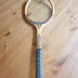 Decorative vintage tennis racket