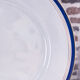 Luneville earthenware presentation plate