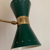 Wall lamp diabolo duck green