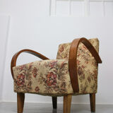 Mid-century Bentwood Jindrich Halabala Armchair, 1950s