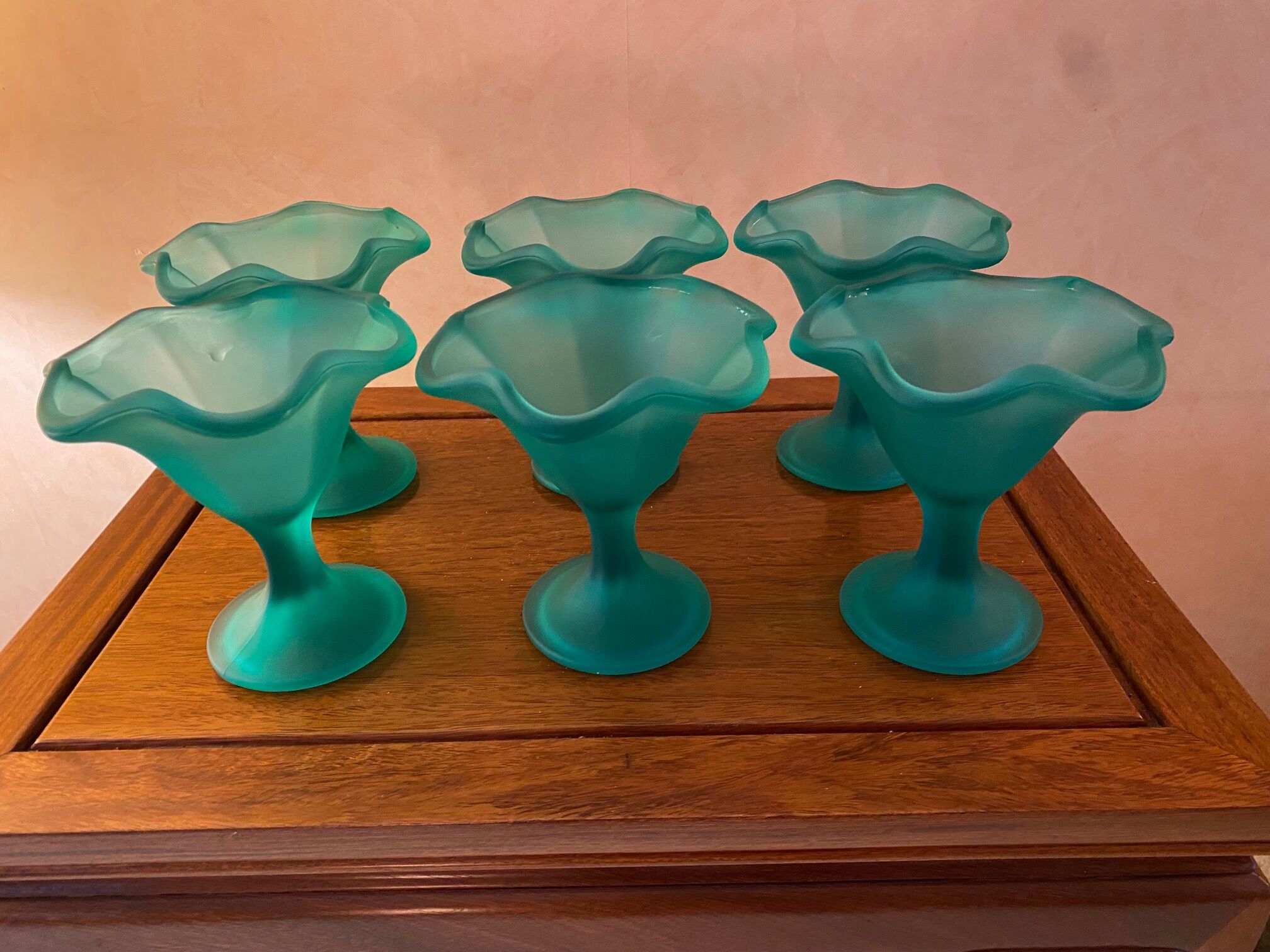 Lot de coupelles à glace italienne