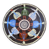Ceramic bowl by POZDIŠOVA, hand-painted, "Women in solidarity"