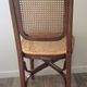 Series of 6 bistro chairs from the 50s patented SGDG