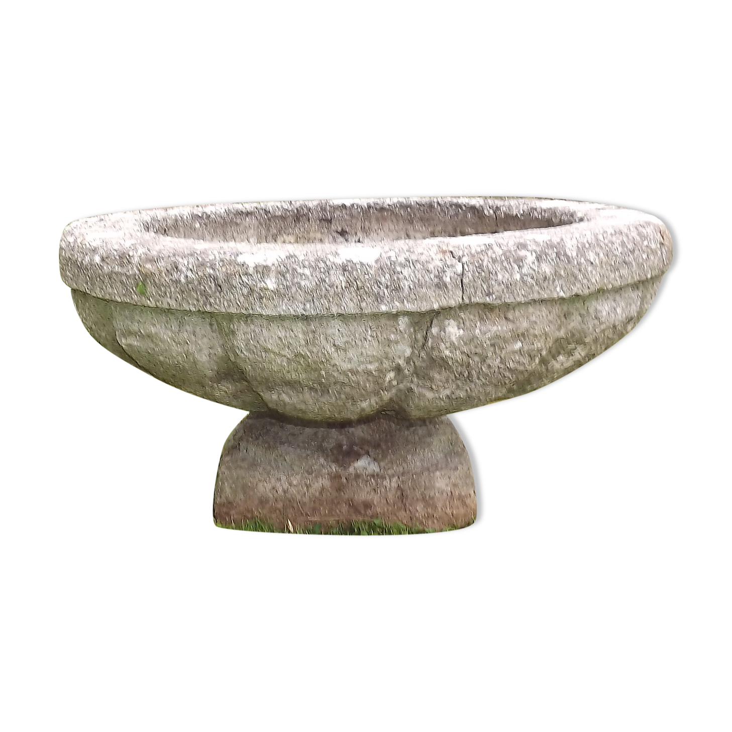 Great garden vasque in reconstructed stone