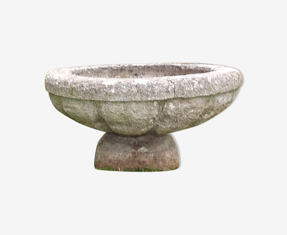 Vasque de jardin en pierre reconstituée | Selency
