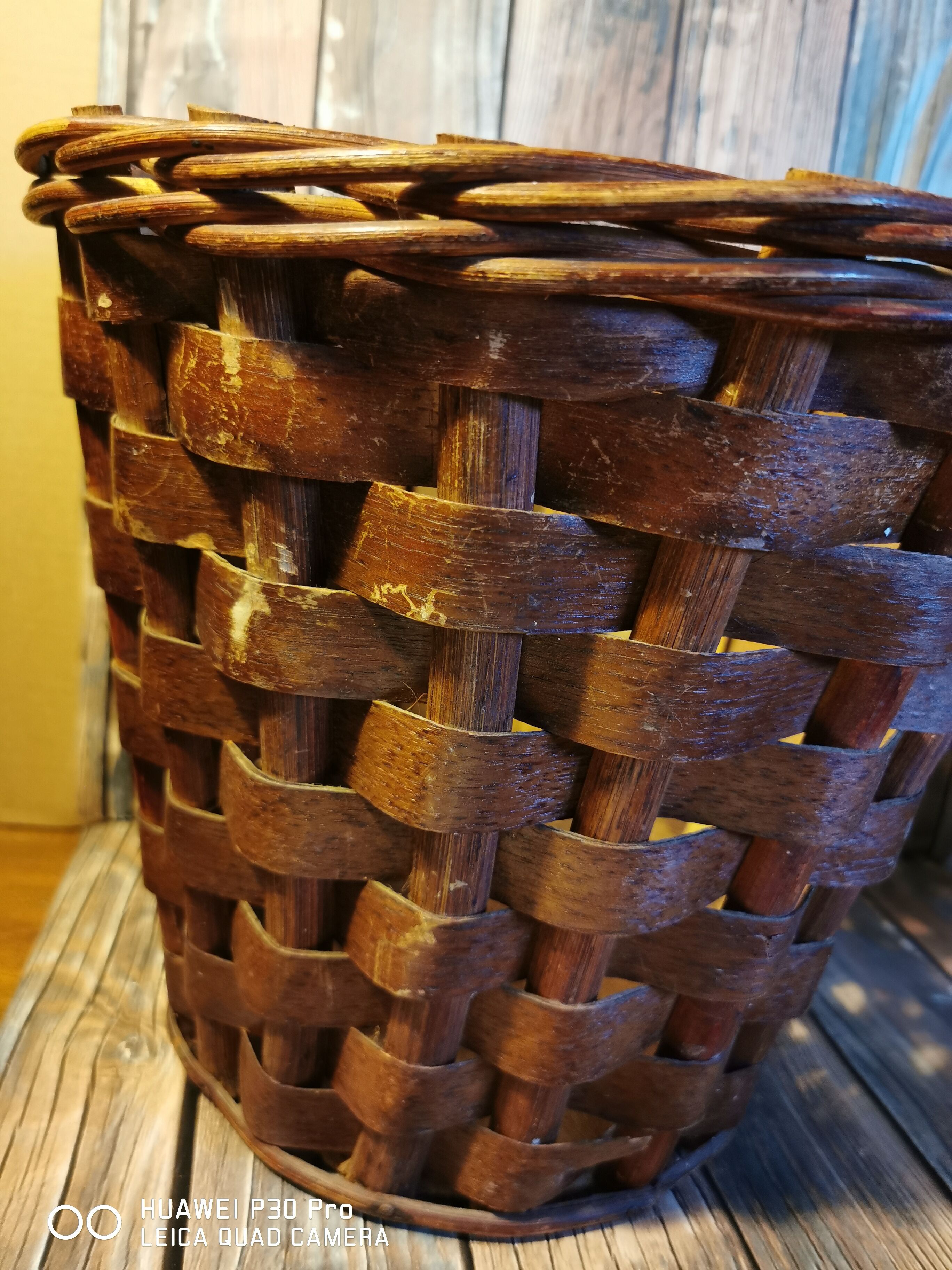 Bamboo pot cover