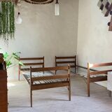Daybed Vintage Solid Oak Bed - 2 remaining