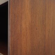 Vitrine en acajou, design danois, années 1970, production : Danemark