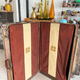 Ancienne malle cabine vintage