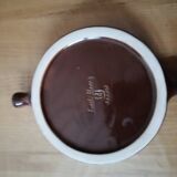 Service set of 7 ceramic snail pieces