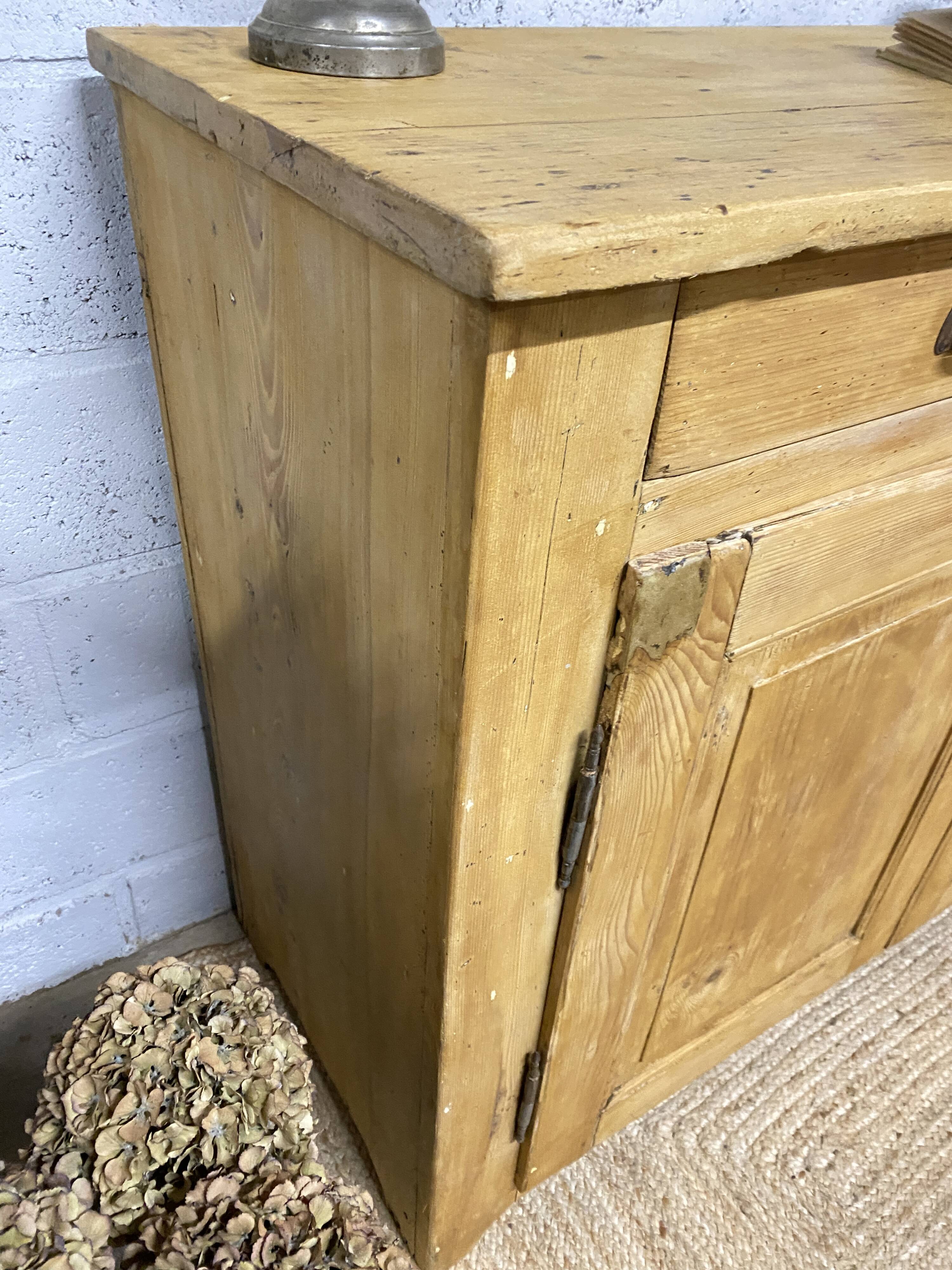 Parisian buffet in pitch pine