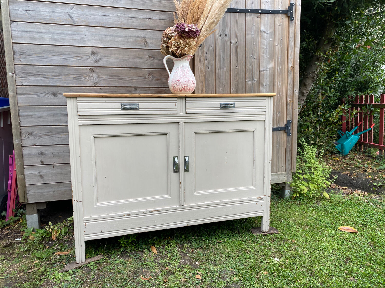 Parisian sideboard vintage counter 133cm