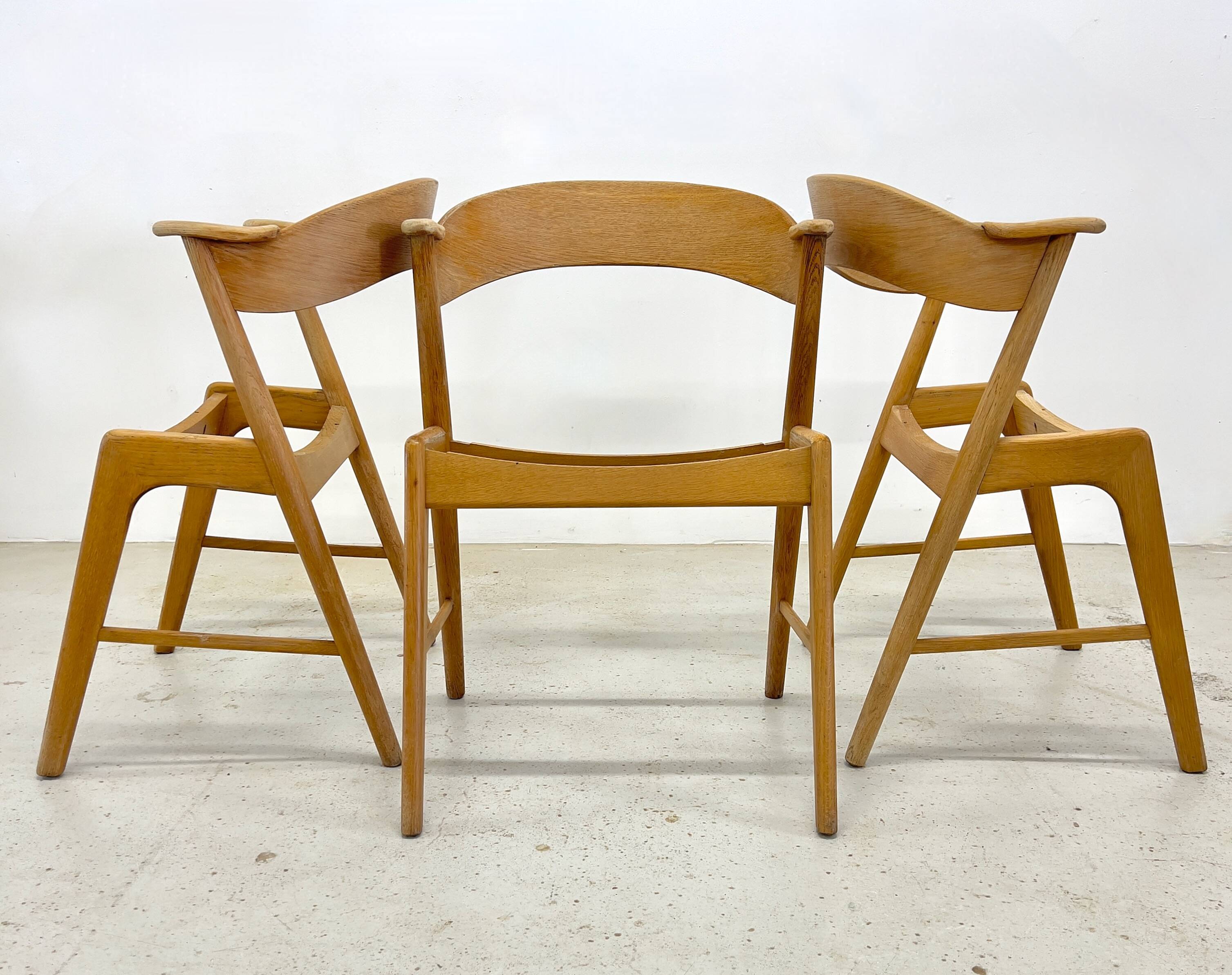 Kai Kristiansen Model 32 Dining Chairs, Korup Møbelfabrik.