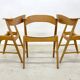 Kai Kristiansen Model 32 Dining Chairs, Korup Møbelfabrik.