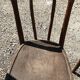Paire de chaises de bistrot  bois courbe