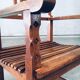 Dutch Modernist Carved Oak Side Chair, 1920s