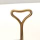 Brass, Iron and Thick Glass Fireplace Tools Set attr. to Fontana Arte