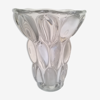 Etruscan model crystal vase