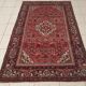 Handmade husseinabad persian carpet 218x134cm