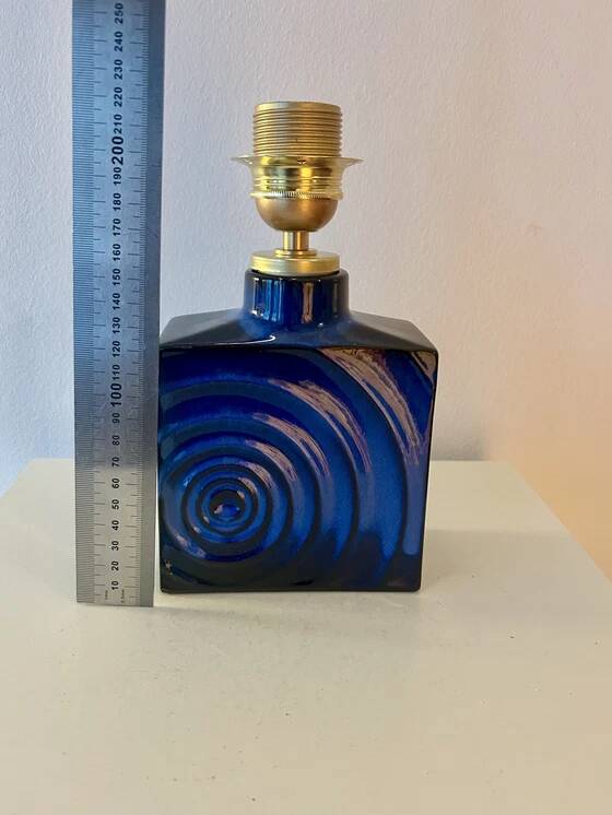 Table lamp without wire in vase by Cari Zalloni for Steuler