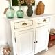 White Parisian buffet