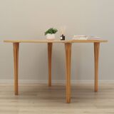 Beech table, Danish design, 1970s, designer: Takshi Okamura & Erik Marquardsen, production: Getama