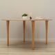 Table en hêtre, design danois, années 1970, designer : Takshi Okamura & Erik Marquardsen, production : Getama