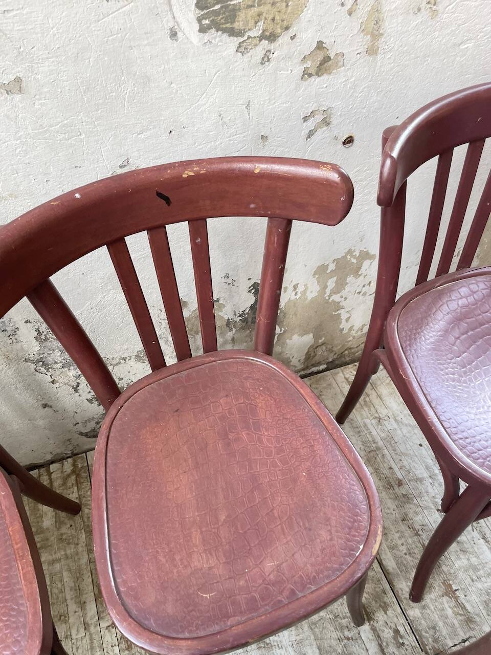 Set of 13 Japy bistro chairs, 1940