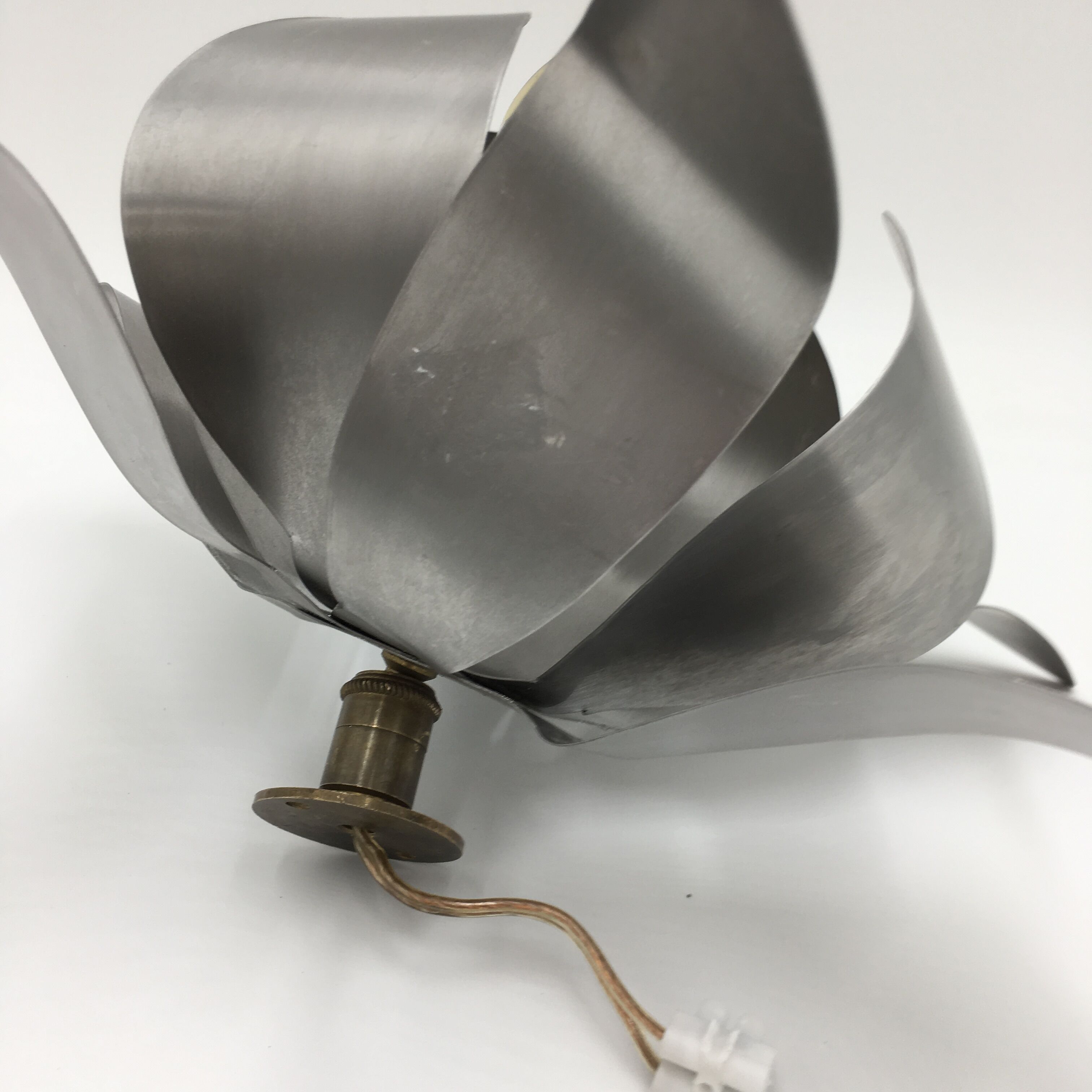 Flower-shaped applique duo