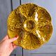 Set of 8 Gien oyster plates – Olive green
