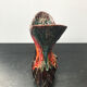 Former pitcher Vallauris ceramics brown - vintage red